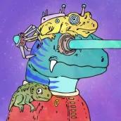Galactic Geckos NFT collection Solana