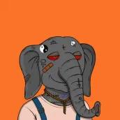 Maybe Elephants NFT collection Solana